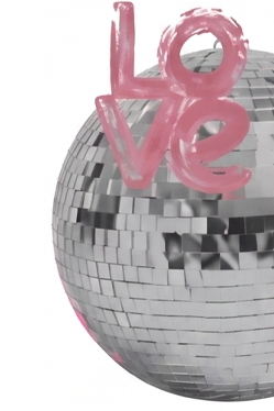 Disco Ball Love Balloon
