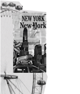 NY Vintage Postcard