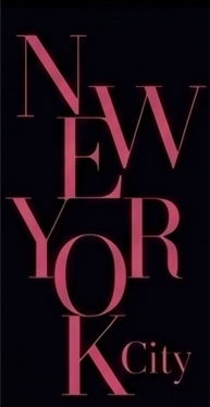NYC Pink Text